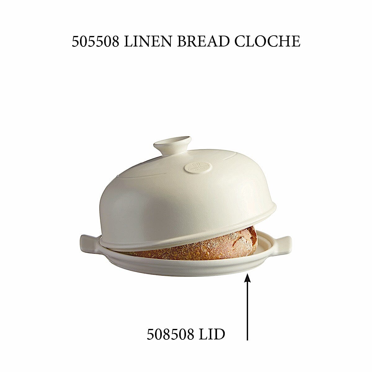 Emile Henry Bread Cloche in Linen