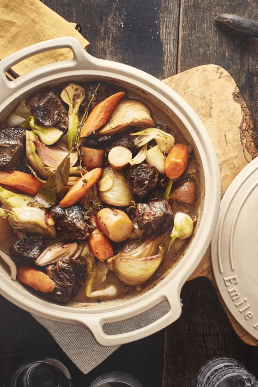 Red Wine and Honey Braised Beef Stew