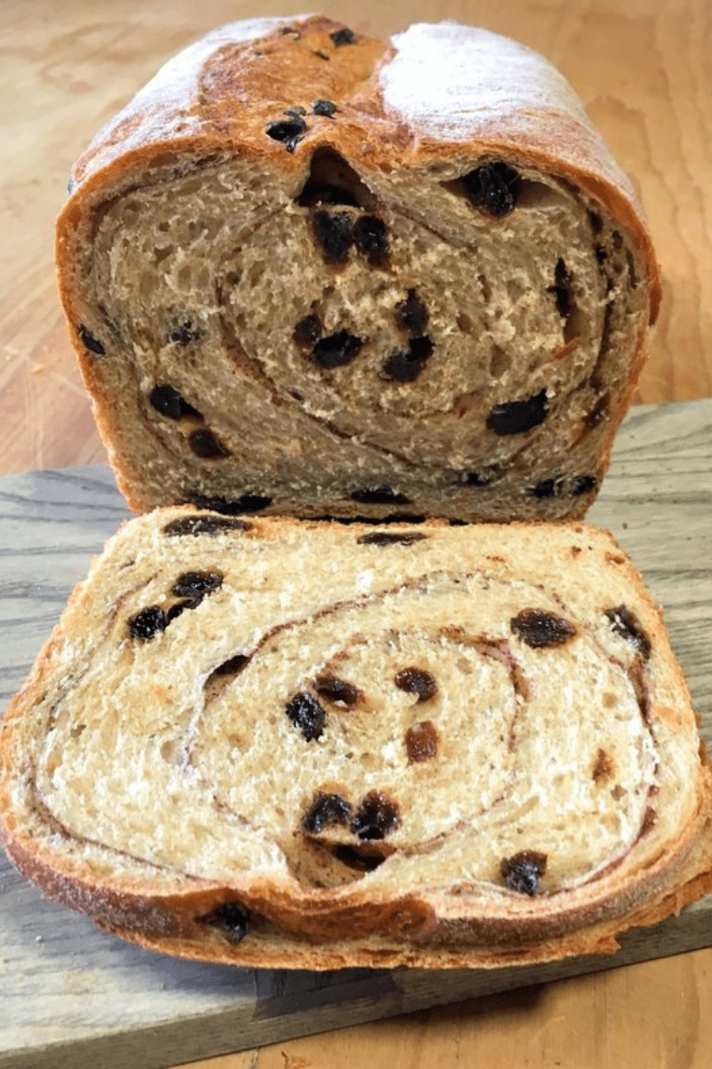 Cinnamon Swirl Raisin Bread