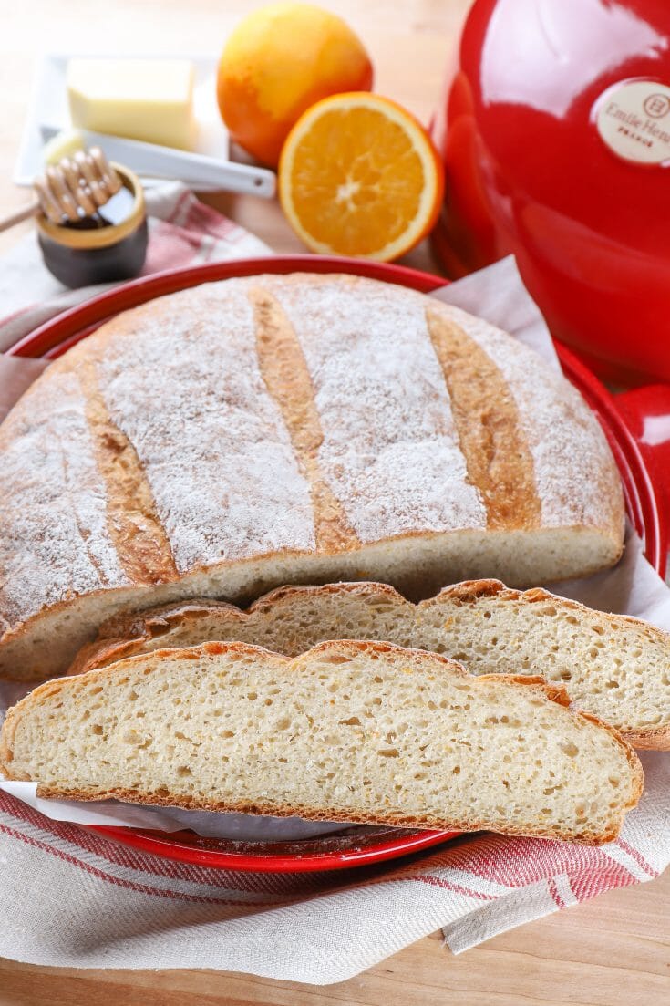 RUSTIC ORANGE CARDAMOM BREAD-- By A Kitchen Addiction