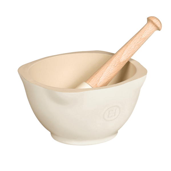 Mortar & Pestle Kitchenware Emile Henry = Clay 