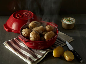 Emile Henry USA Bread Pot Bread Pot Bakeware Emile Henry = Burgundy 