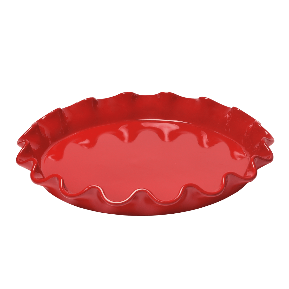 Ruffled Tart Dish (EH Online Exclusive) Tart dish Emile Henry USA Burgundy 