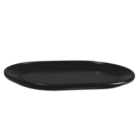 Welcome Individual Serving Platter Discontinued Emile Henry USA Black 