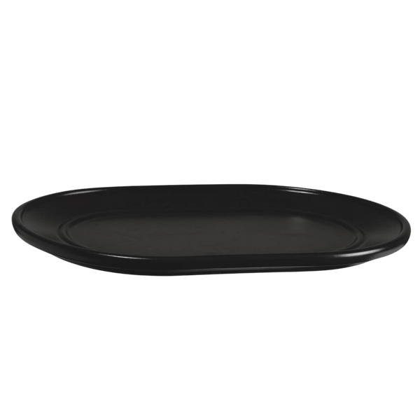 Welcome Individual Serving Platter Discontinued Emile Henry USA Black 