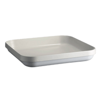 Welcome Square Baking Dish Discontinued Emile Henry USA Crème Medium 