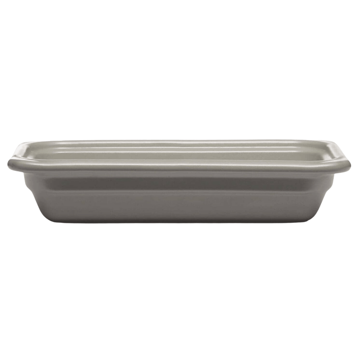 Welcome GN Rectangular Recton Pan Discontinued Emile Henry USA Light Gray 21x13 in -GN 1/1, 65mm/2.5 in 