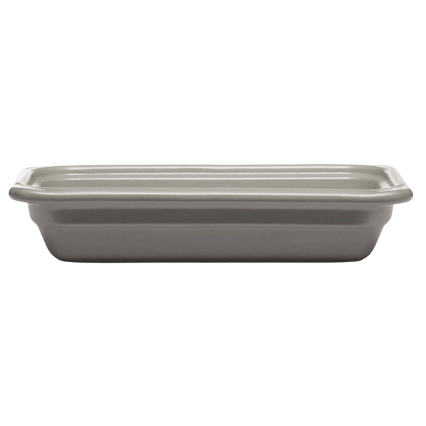 Welcome GN Rectangular Recton Pan Discontinued Emile Henry USA Light Gray 21x13 in -GN 1/1, 65mm/2.5 in 