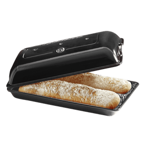 Emile Henry Italian Bread Loaf Pan - Navy