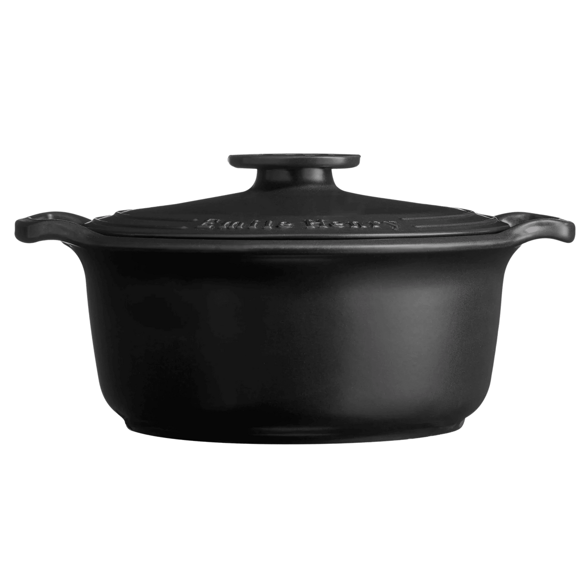 Sublime Dutch Oven Cookware Emile Henry USA Black (EH Online Exclusive) 7.5 qt 