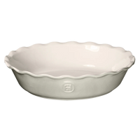 Modern Classics 9" Pie Dish, Second Second Emile Henry USA Pearl Gray 