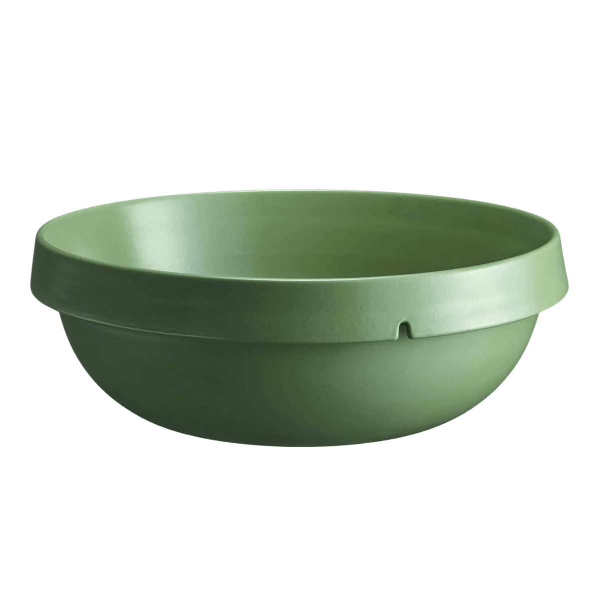 Welcome Salad Bowl Discontinued Emile Henry USA Cypress 2.5 L 