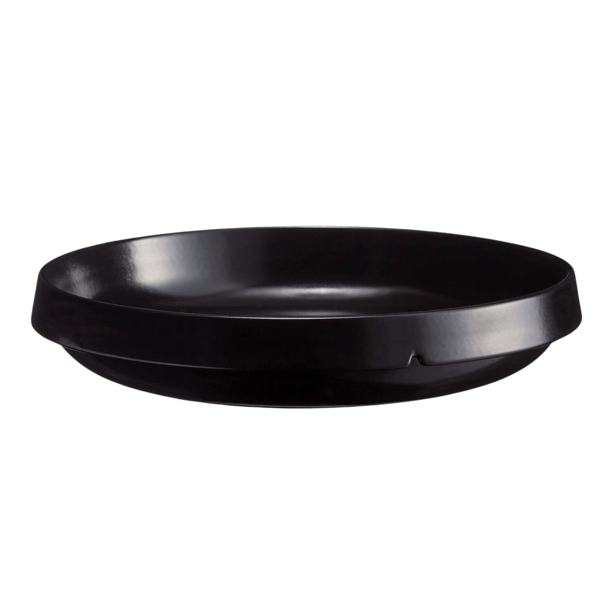 Welcome Round Dish Discontinued Emile Henry USA Black 1.8 L 