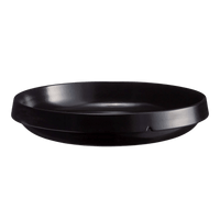 Welcome Round Dish Discontinued Emile Henry USA Black 1.8 L 