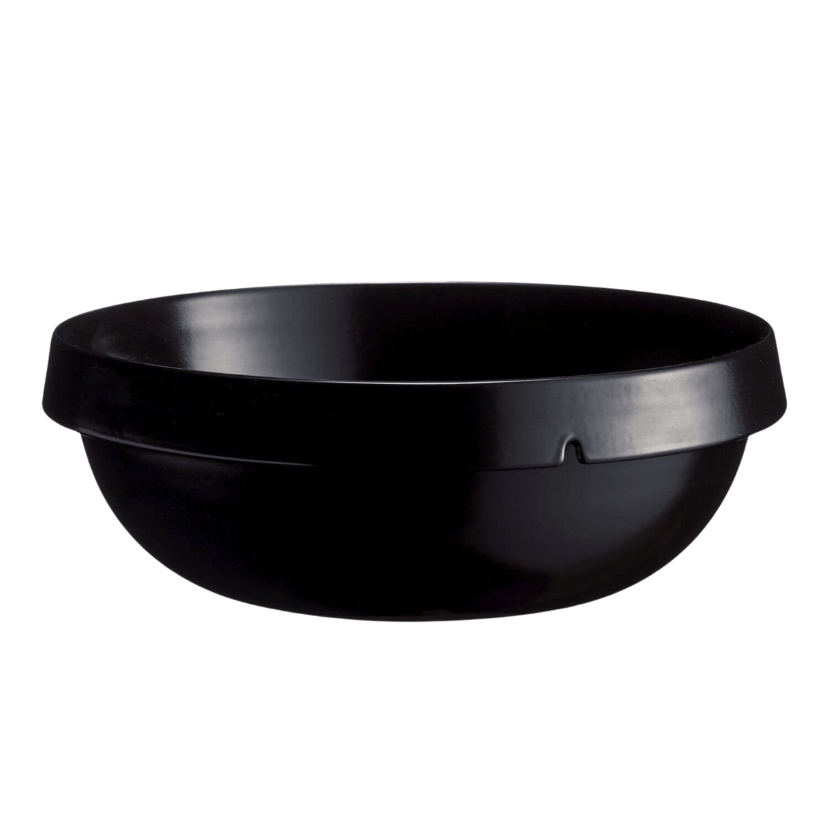 Welcome Salad Bowl Discontinued Emile Henry USA Black 2.5 L 