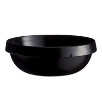 Welcome Salad Bowl Discontinued Emile Henry USA Black 2.5 L 