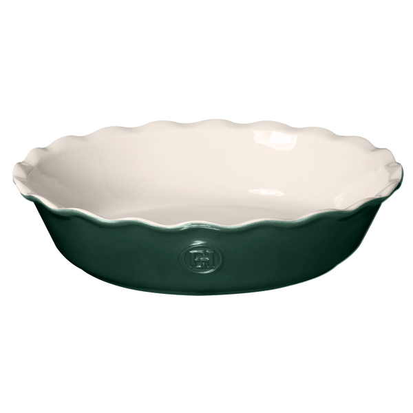 Modern Classics Pie Dish Ovenware Emile Henry = Evergreen 