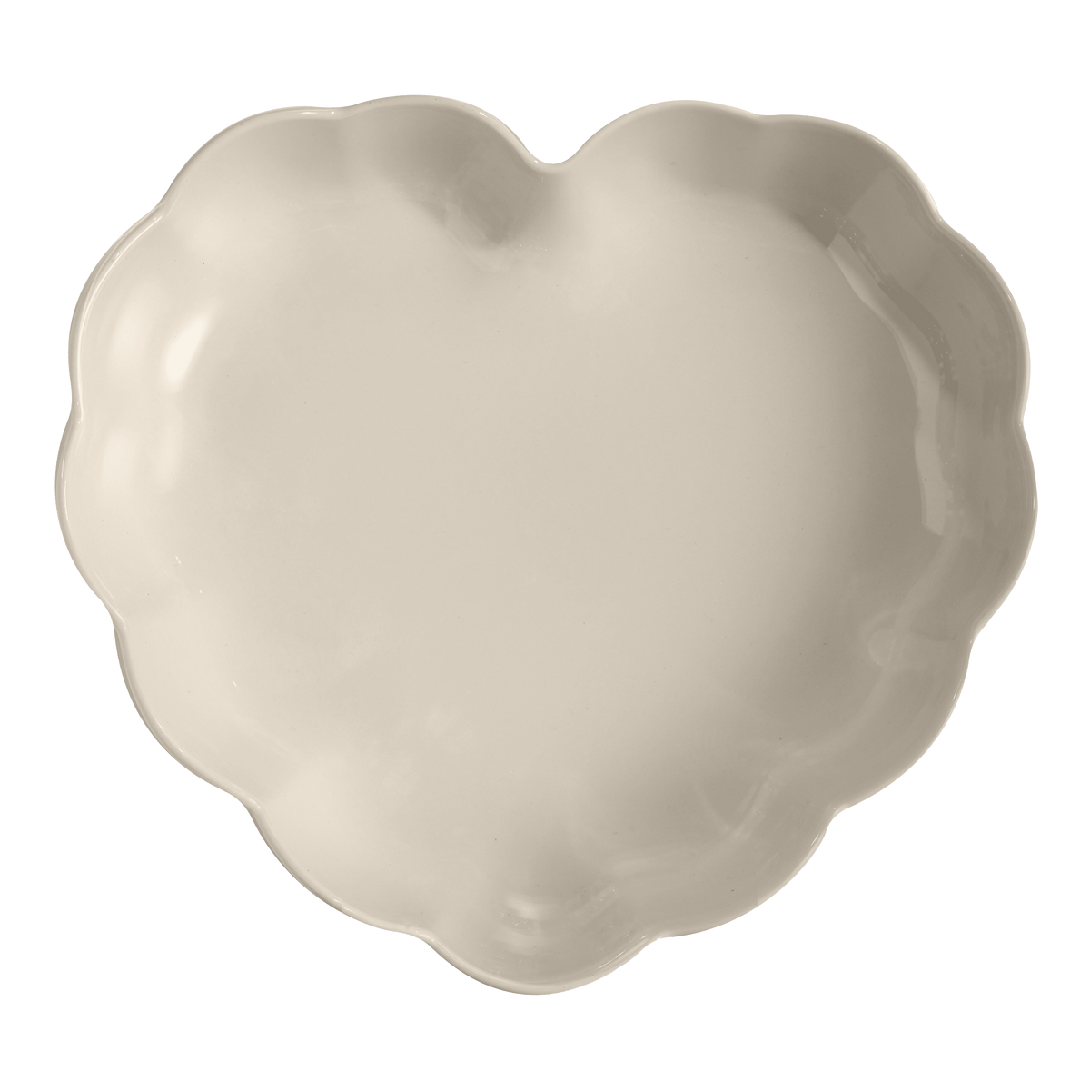 Madeleine Heart Shaped Cake Dish Bakeware Emile Henry USA Clay 