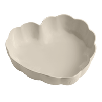 Madeleine Heart Shaped Cake Dish Bakeware Emile Henry USA Clay 