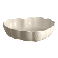 Madeleine Heart Shaped Cake Dish Bakeware Emile Henry USA Clay 