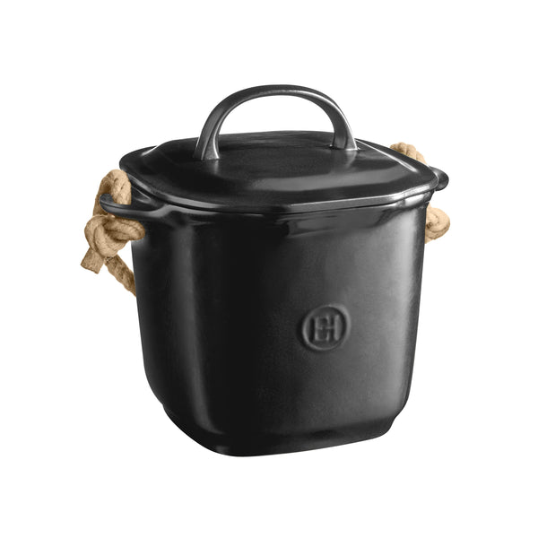 Compost Bin Kitchenware Emile Henry USA = Truffle 