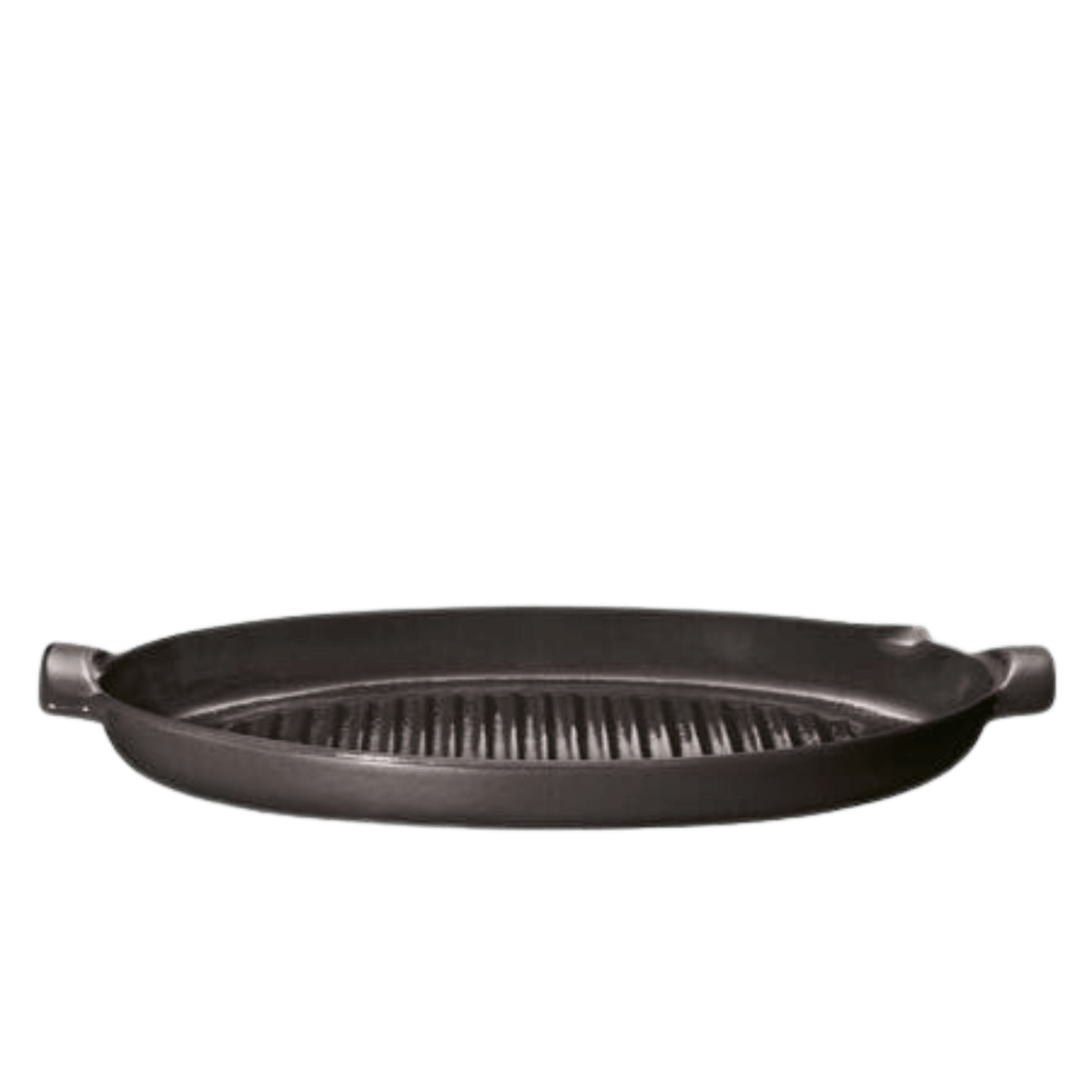 Oval Grill Pan (EH Online Exclusive) On The Barbeque Emile Henry 