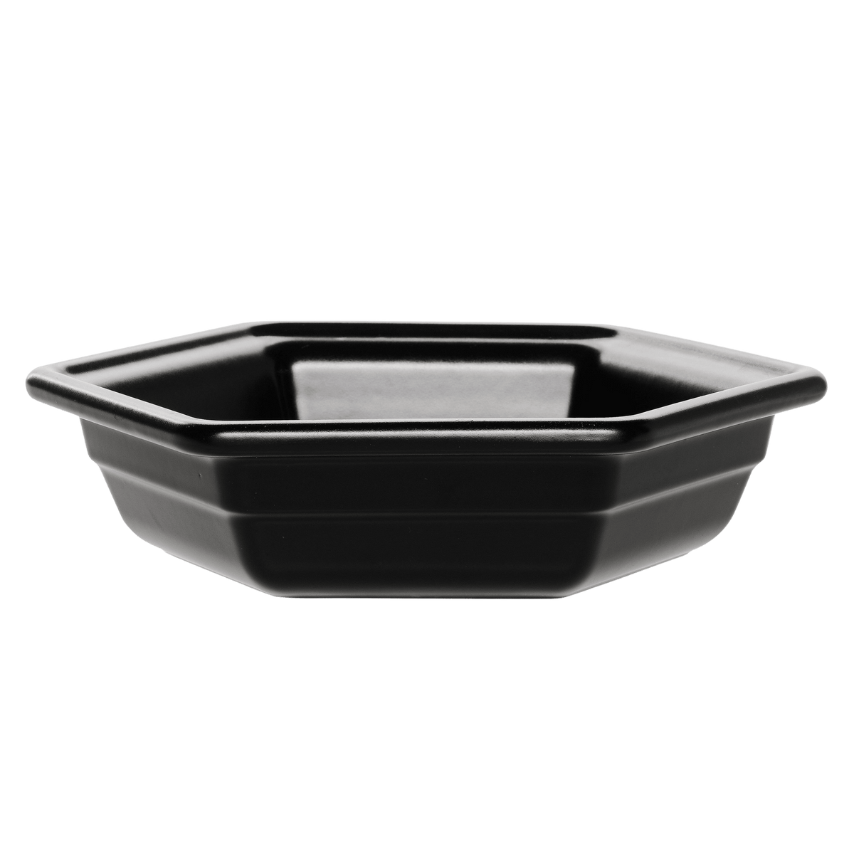 Gastron Hexagonal Baking Dish Discontinued Emile Henry USA Black Small 