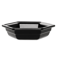 Gastron Hexagonal Baking Dish Discontinued Emile Henry USA Black Small 