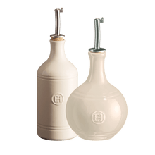 Emile Henry USA Oil & Vinegar Cruet Set Oil & Vinegar Cruet Set Kitchenware Emile Henry USA Clay Clay  Product Image 1