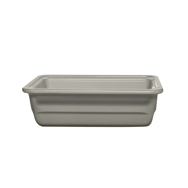 Deep Rectangular Baking Pan Discontinued Emile Henry USA = Light Gray 