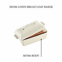 Bread Loaf Baker - Replacement Body Replacement Parts Emile Henry = Linen 