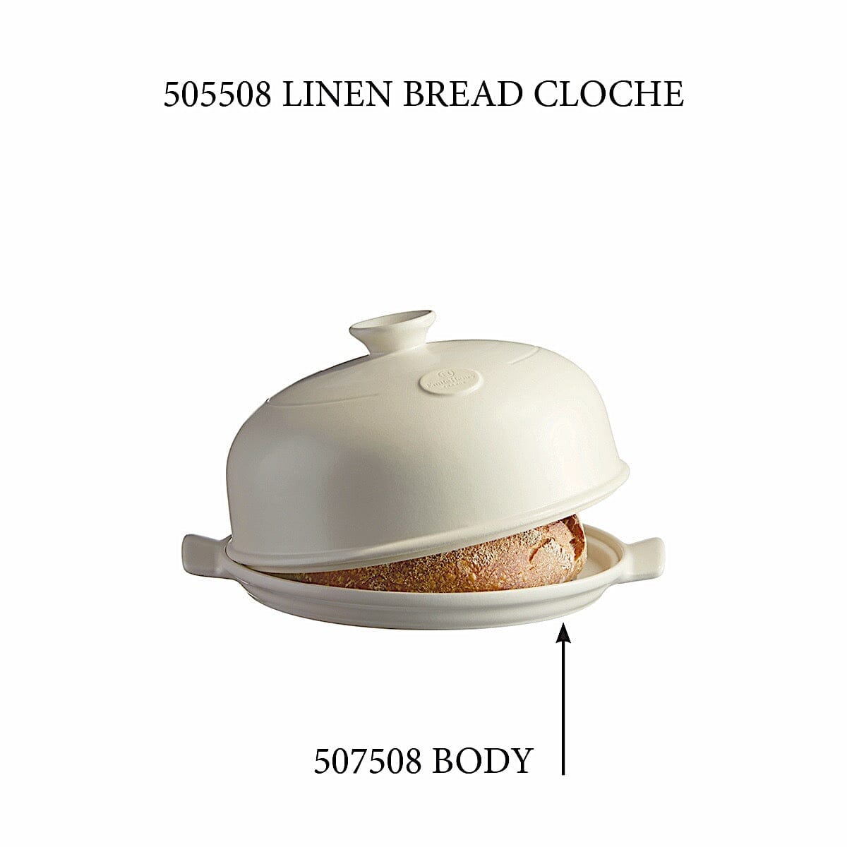 Bread Cloche - Replacement Base Replacement Parts Emile Henry Linen 