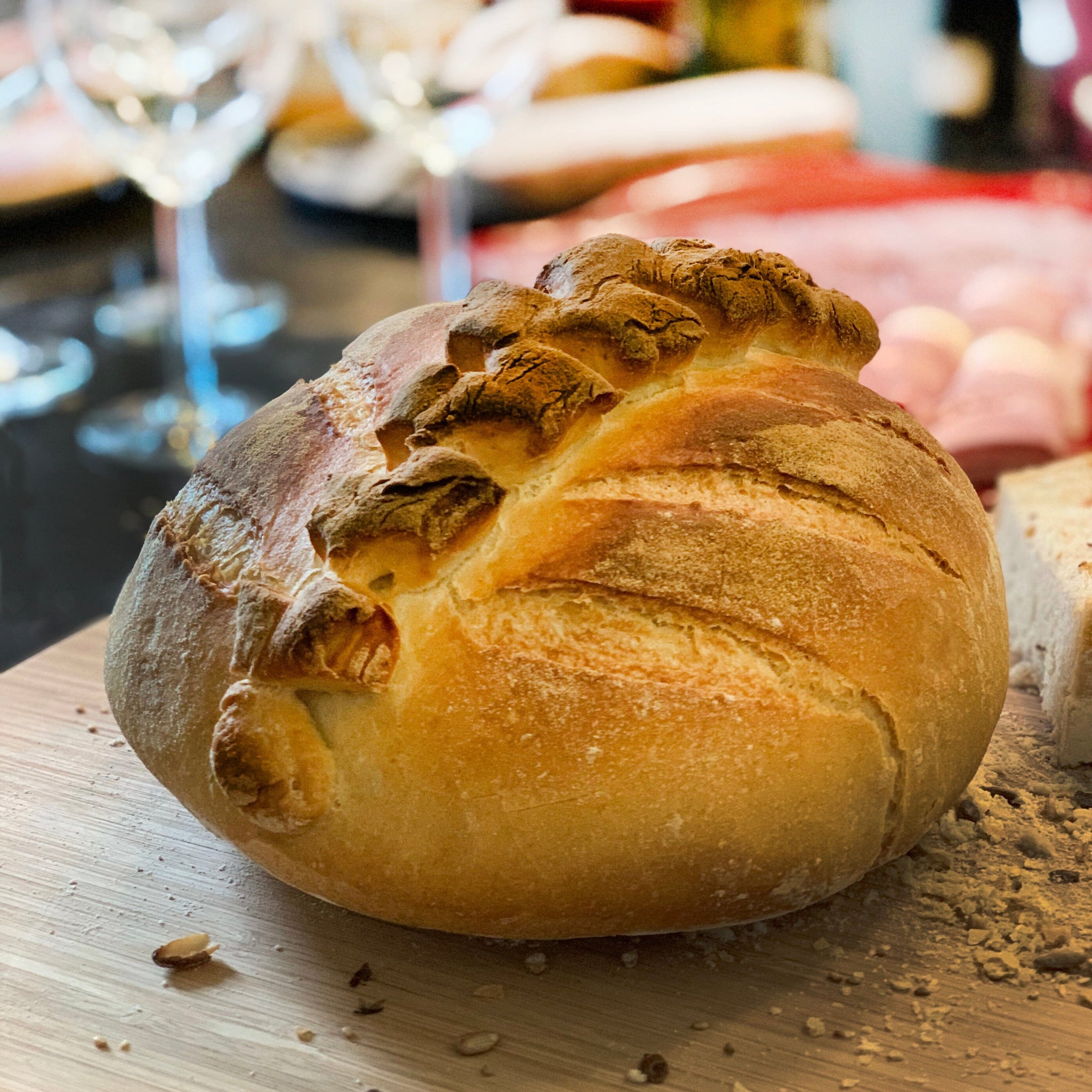 Emile Henry Bread Cloche in Burgundy - Cutler's