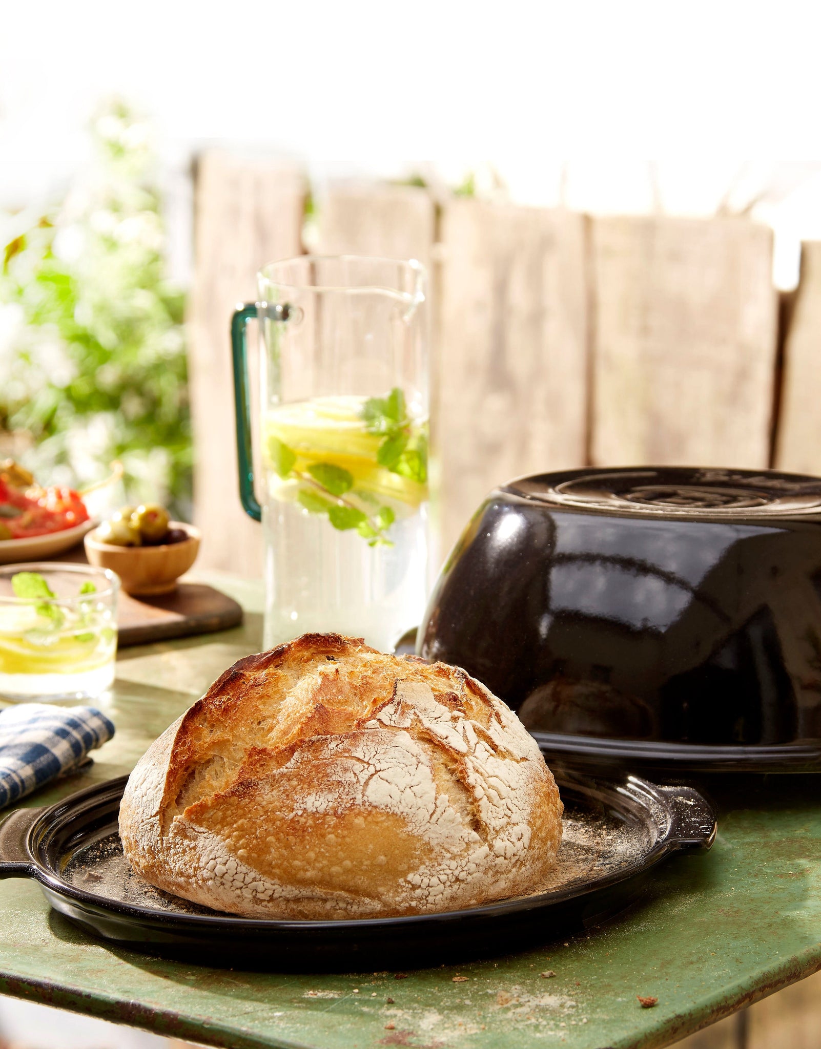 Emile Henry Bread Cloche in Charcoal - Whisk